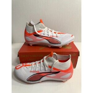 .10172 Puma Ultra 5 Match White-US 10 Womens